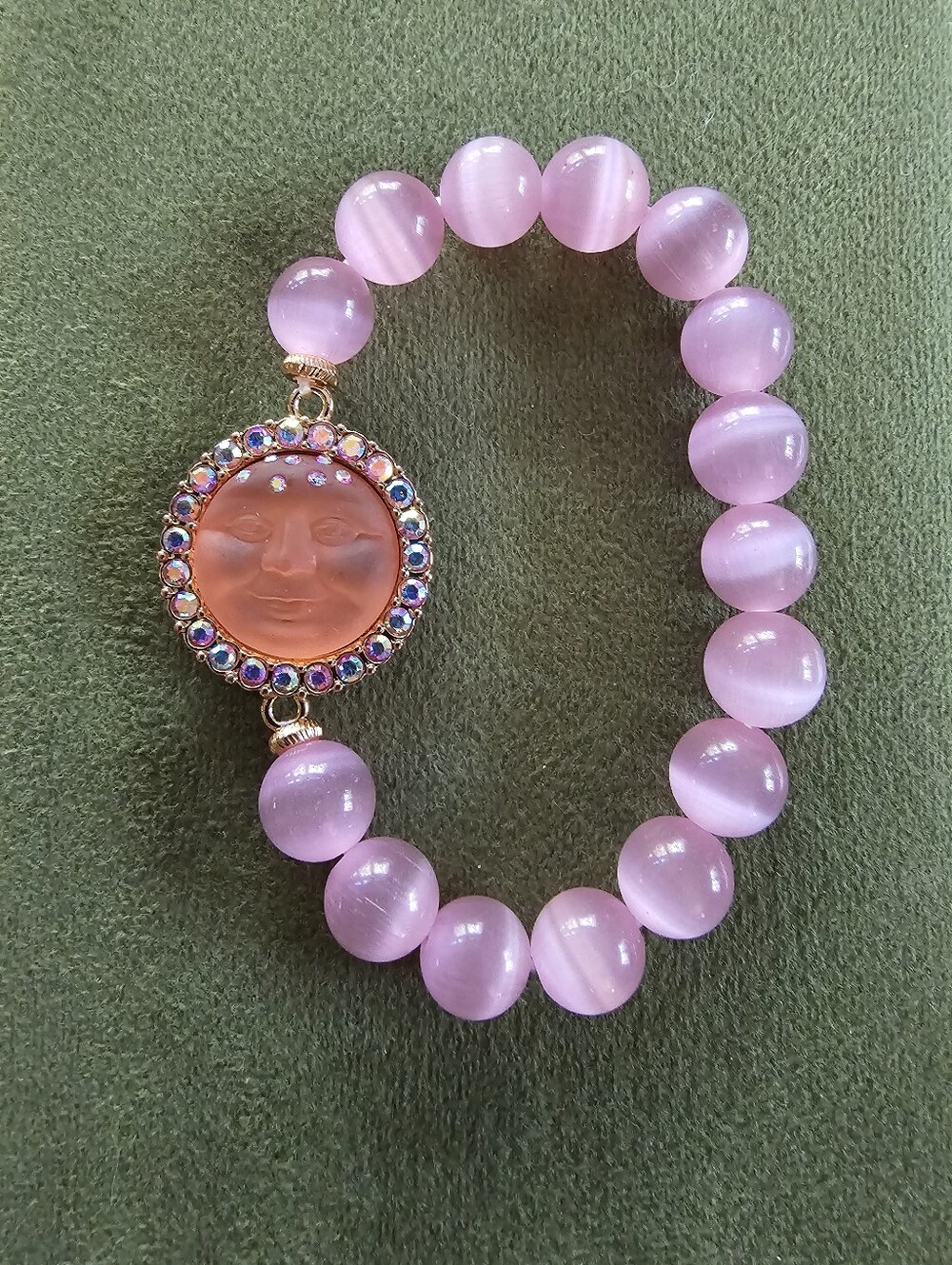 Moon Face Bracelet